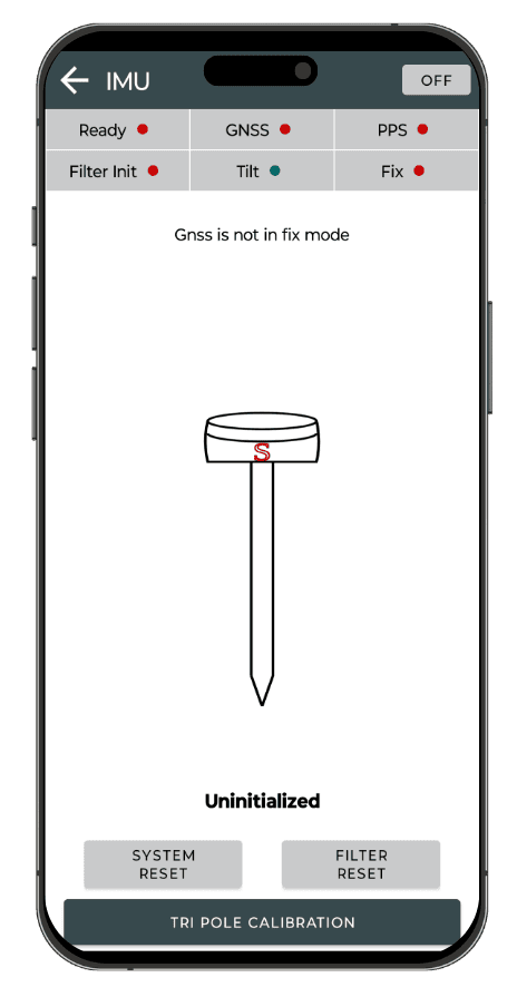 Surveypod Dgnss Tilt UI